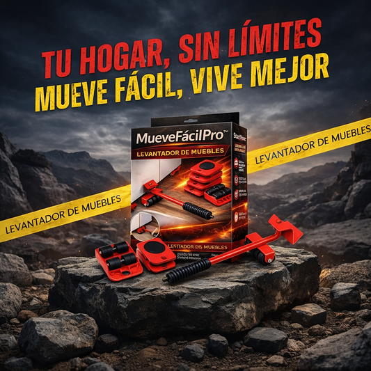 MueveFácilPro™ – Kit Levanta y Mueve Muebles