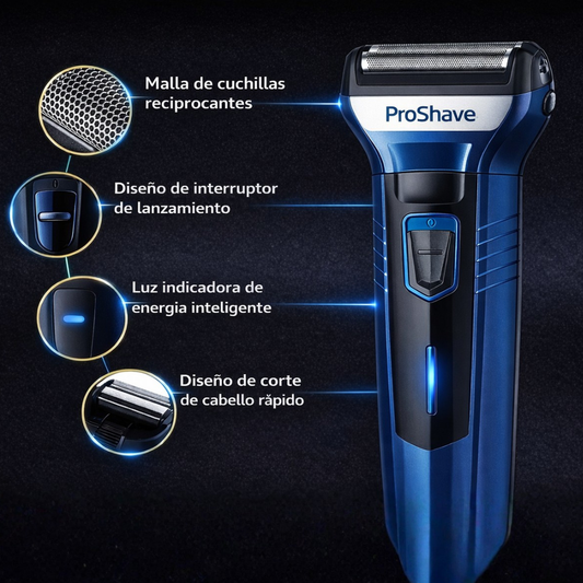 ProSonar 3 en 1 – Afeitado profesional sin irritación