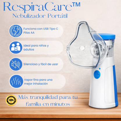 RespiraCare™ – Nebulizador Portátil