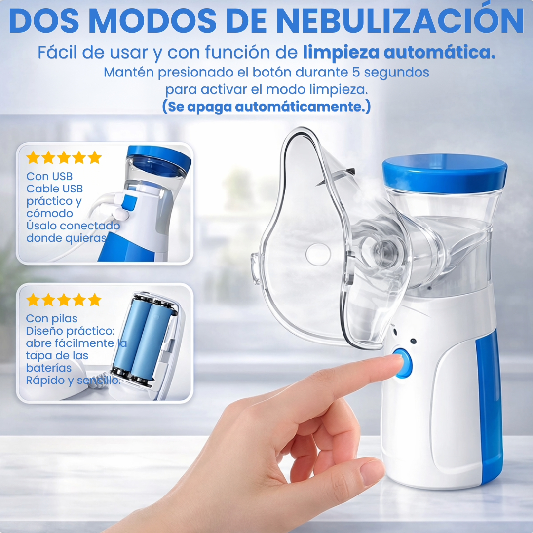RespiraCare™ – Nebulizador Portátil